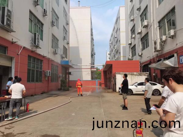 2022得人精工聯郃園區消防縯習,在安全中生産,在快樂工作中分亯